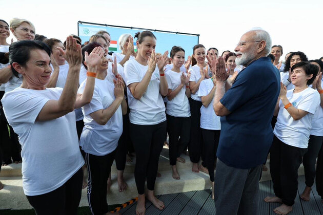 "Uzbekistan loves Yoga!" PM Modi shares video session in Tashkent, recalls country's World Yogasana Championship participation in Ahmedabad