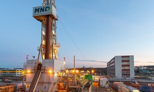 Exploratory drilling provides researchers at Fraunhofer IEG with data on rock properties at depth