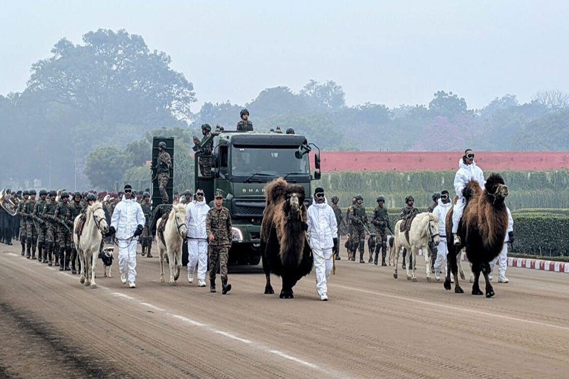 Indian Army's animal contingent to march on Republic Day 2026