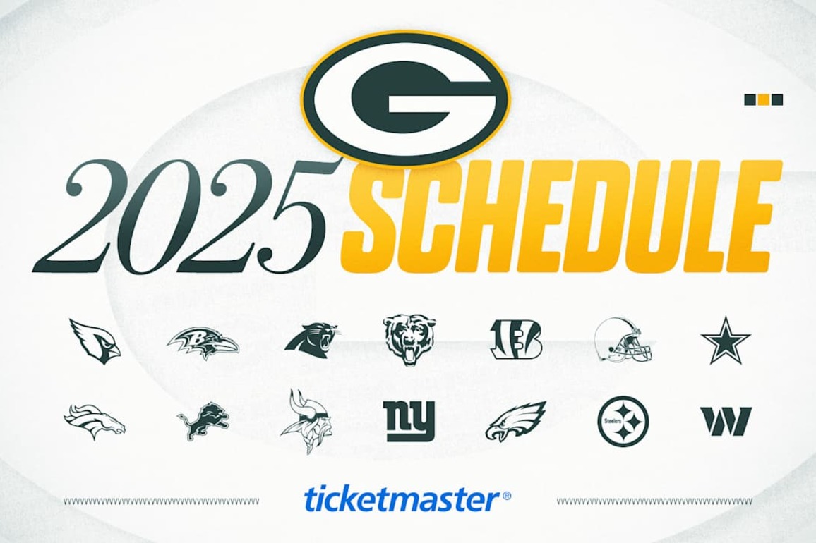 Press Release- Packers Announce Schedule