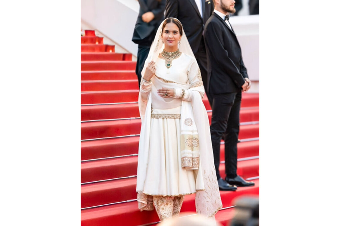 'Chardikala': Roopi Gill brings Punjabi heritage to Cannes 2026 red carpet