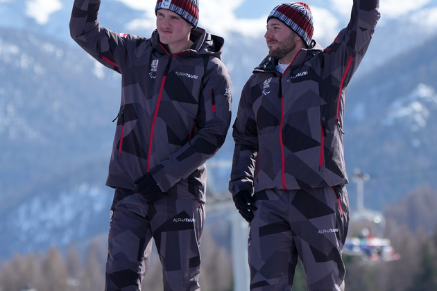 (SP)ITALY-CORTINA D'AMPEZZO-PARALYMPIC WINTER GAMES-PARA ALPINE SKIING-MEN'S DOWNHILL-VISION IMPAIRED