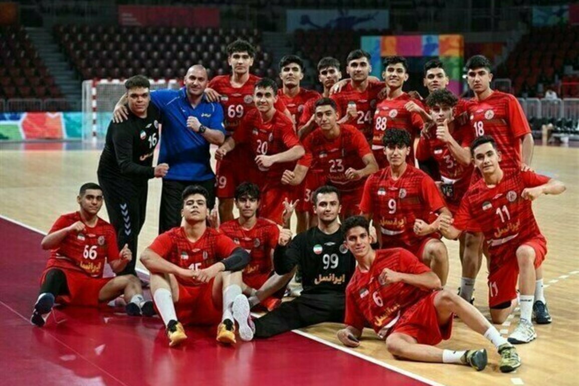 Iran Too Strong for Maldives in 2025 Asian U-17 Handball Championship