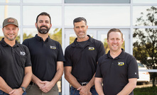 (L to R) MTI's Canon Stahl, Alain Trimble, Shawn Hendricks, and Mike Lauzon