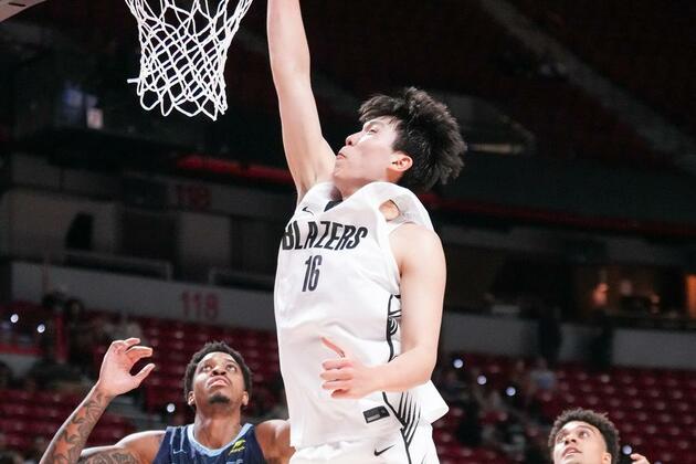 Yang embraces challenge as Trail Blazers lose to Grizzlies in Summer League