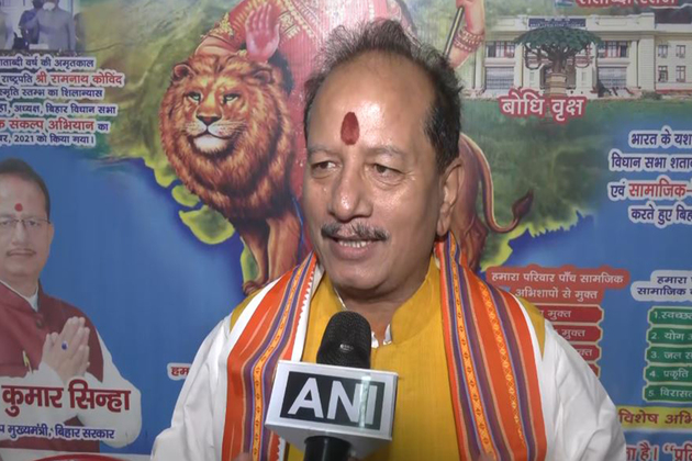 BJP's Vijay Kumar Sinha urges voters to turn out in large numbers as first phase of Bihar polls begins