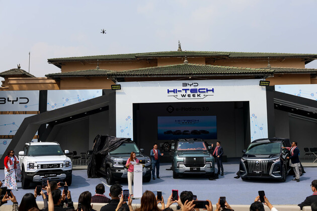 NEPAL-KATHMANDU-CHINESE AUTOMAKER-BYD-HI-TECH WEEK