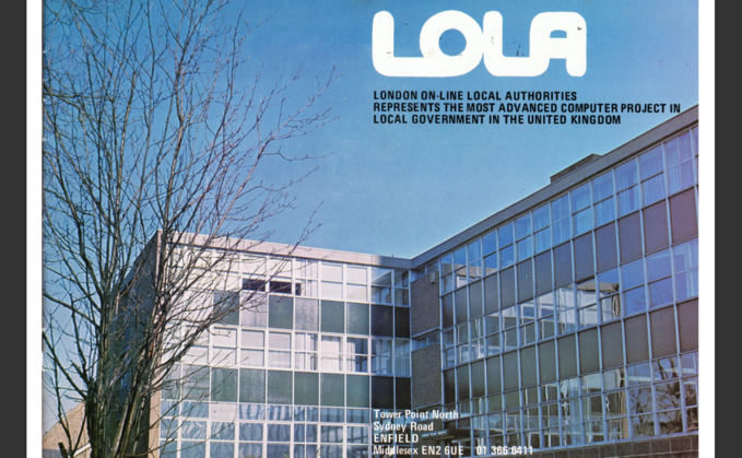 Front page of LOLA brochure