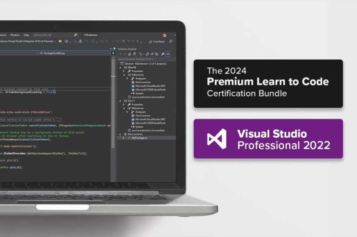 Your coding journey begins with this $50 Microsoft development platform and e-learning bundle
