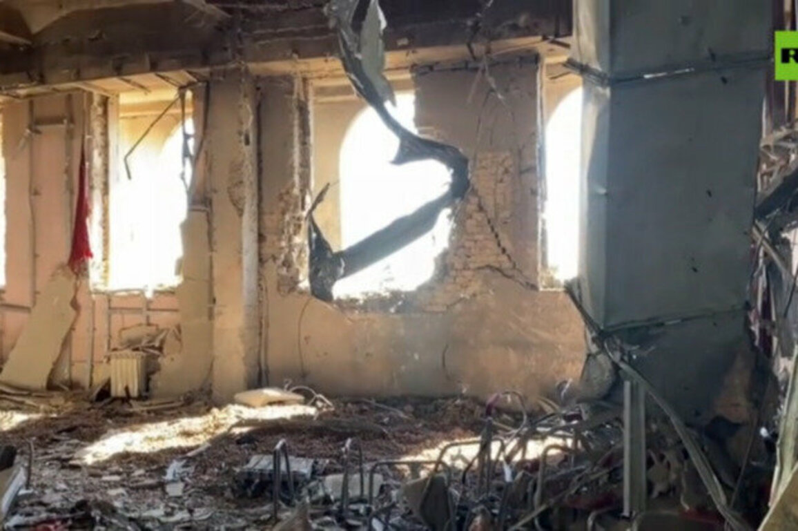 VIDEO shows aftermath of Ukrainian bomb attack on Crimean school