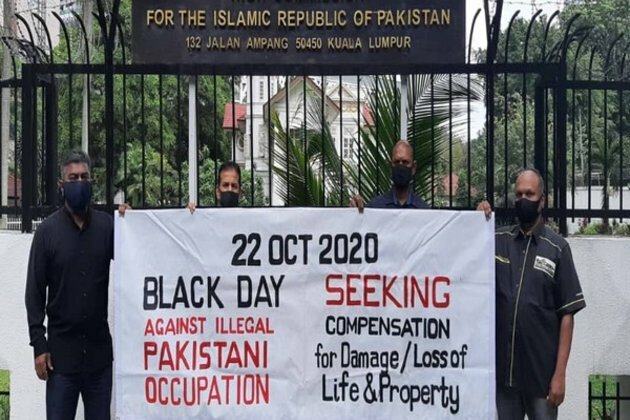 Protest in Malaysia against Pak's invasion of J-K in October 22, 1947