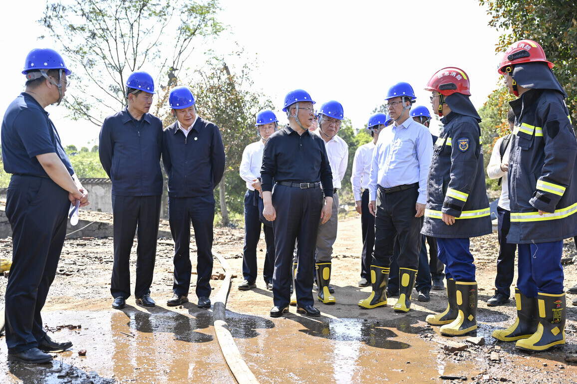 CHINA-HUNAN-LIUYANG-ZHANG GUOQING-FIREWORKS PLANT-EXPLOSION-EMERGENCY RESCUE & RESPONSE WORK (CN)