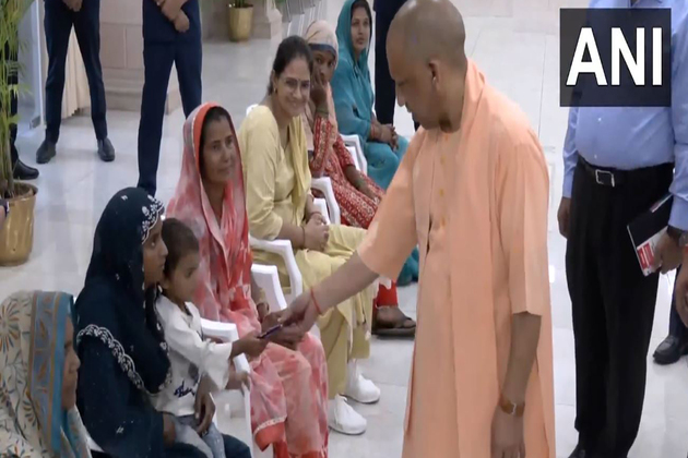 UP CM Yogi holds 'Janata Darshan' in Lucknow, directs officials to ensure speedy grievance redressal