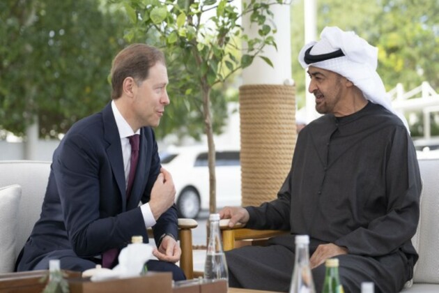 UAE President receives Russian first Deputy Prime Minister