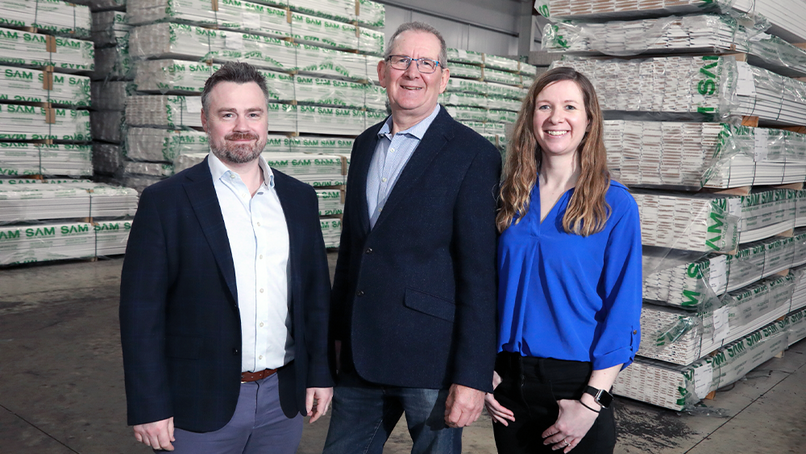 Lavery, Joint Managing Director, Sam McCrea, CEO, and Cat McCrea, Joint Managing Director.