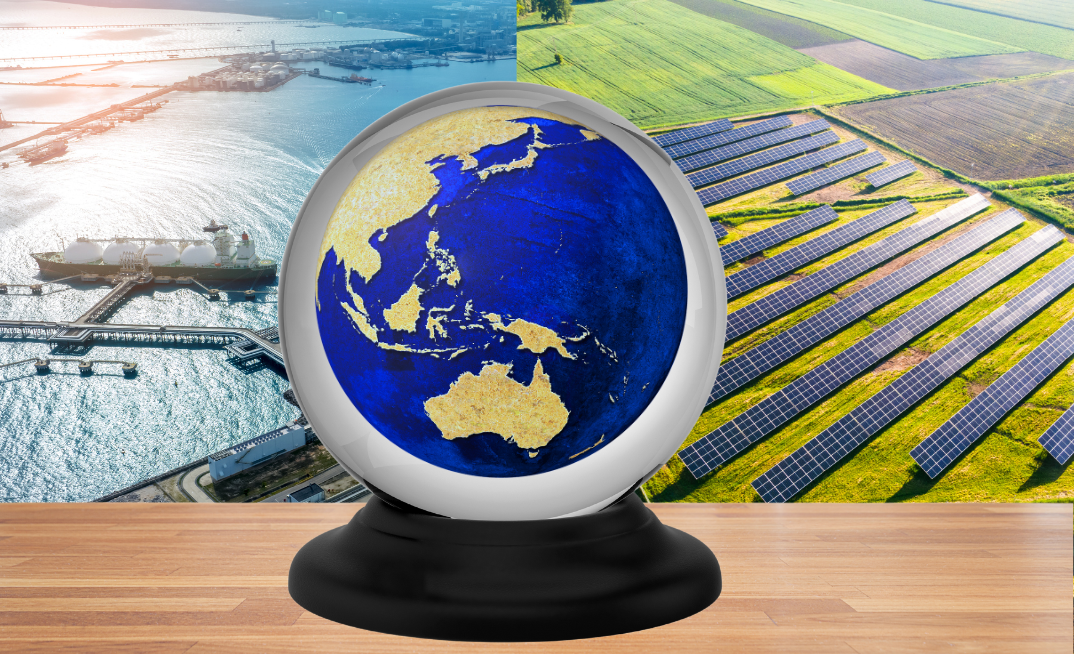 What can be seen in the energy sector's crystal ball?