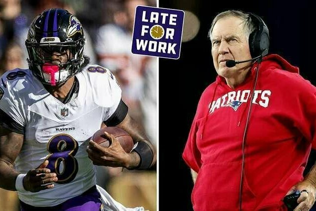 Late for Work: Bill Belichick Regrets Not Drafting Lamar Jackson