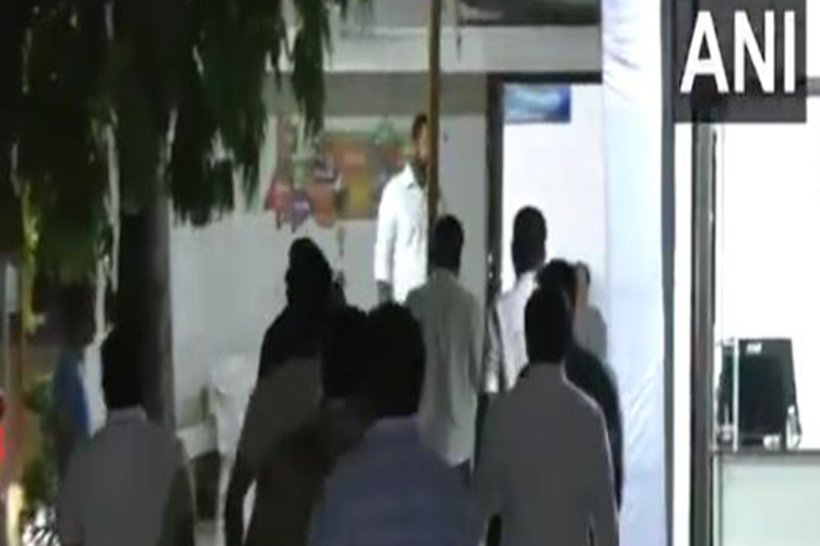 Gandhinagar: Rushab Rupani, son of Vijay Rupani arrives at father's residence