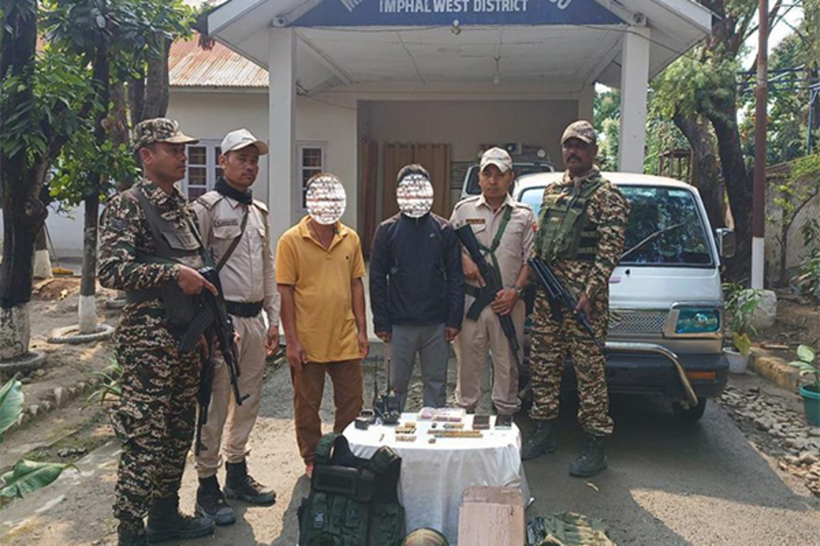 Manipur police recovers various arms and ammunitions during search operations