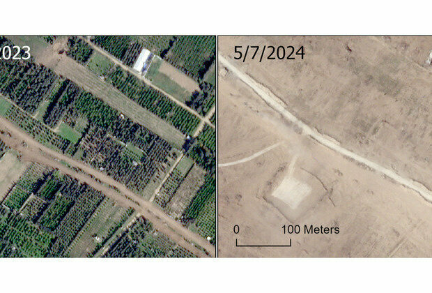 Gaza: we analysed a year of satellite images to map the scale of agricultural destruction