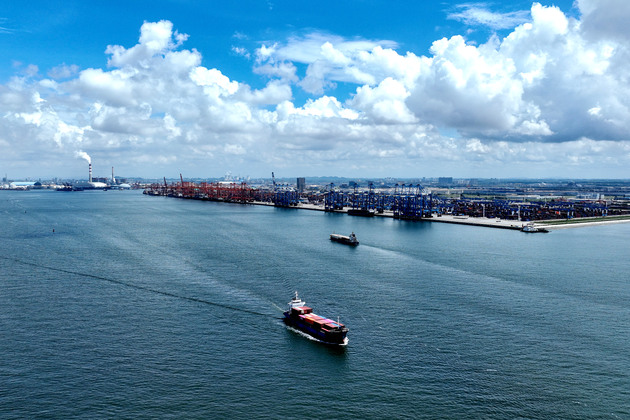 CHINA-GUANGXI-QINZHOU-LAND-SEA TRADE CORRIDOR-CARGO VOLUME-SURGING (CN)