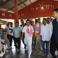 Assam CM visits Lakshmipur village in Baksa; assures support to injured, announces development grants for temples