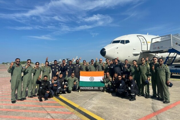 Indian Navy platforms arrive in Indonesia to participate in IFR and Exercise Komodo