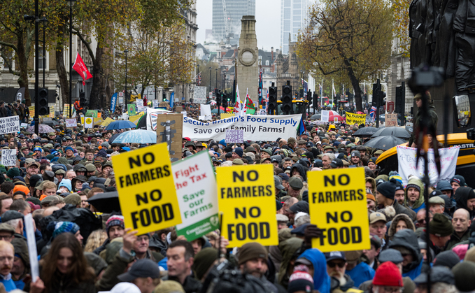 NFU president Tom Bradshaw: "The 25th is not just a day for the farming community to show unity, but anyone who believes our family farms, and the high-quality food they produce, deserve to be better valued and supported.”