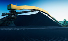  Stockpile at BHP's Mt Arthur mine in NSW.