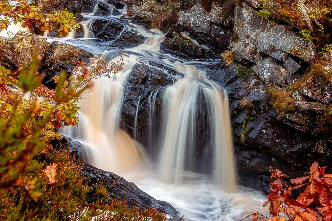 Woman dies after falling into water at Rogie Falls beauty spot - The Herald