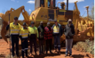  PRG workers, Martu Monitors and earthmoving machinery.