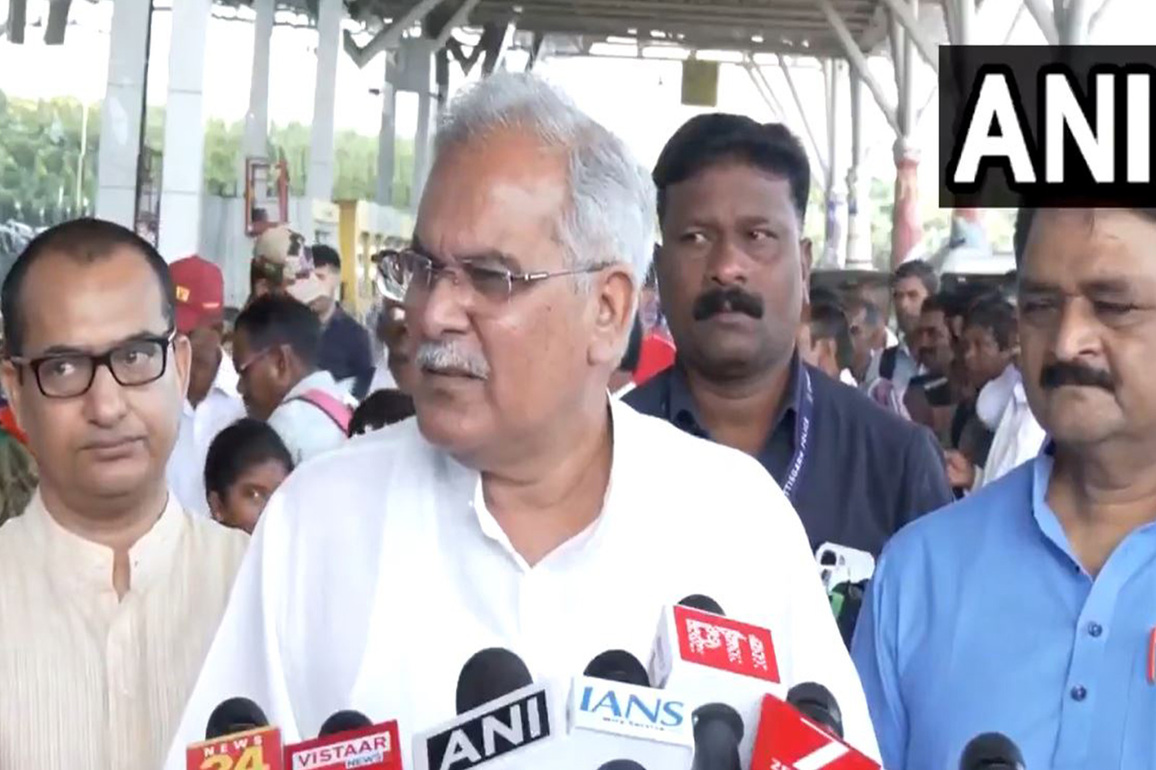 "Country was looted for 8 years by imposing wrong GST": Congress' Bhupesh Baghel criticises Centre
