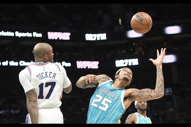 Hornets rally against Sixers to notch rare win