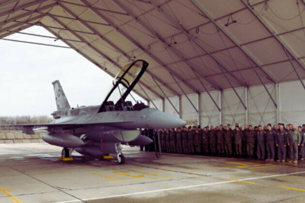 Second F-16 Block 70 Fighter Jet Departs for Bulgaria from the US
