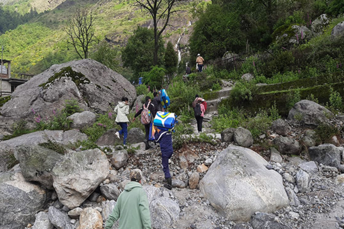 Landslide in North Sikkim claims three lives, search ops underway