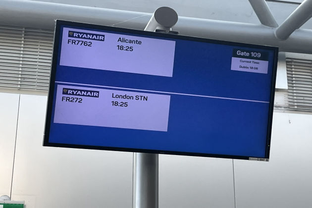 Dublin airport police officer at Ryanair gate assaulted by Indian man