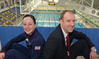 Howarth gets on board with champion diver