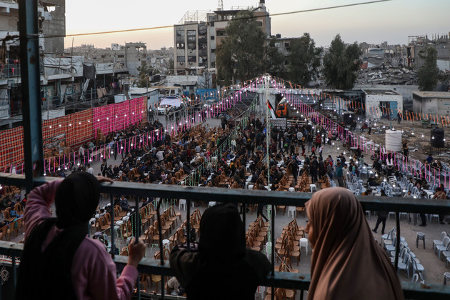 MIDEAST-GAZA-BEIT LAHIA-RAMADAN