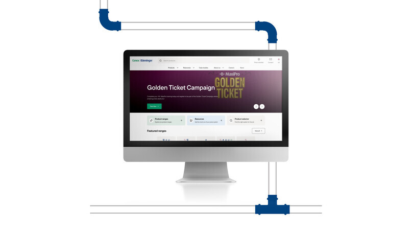 Dynamic new website launched by Conex Bänninger