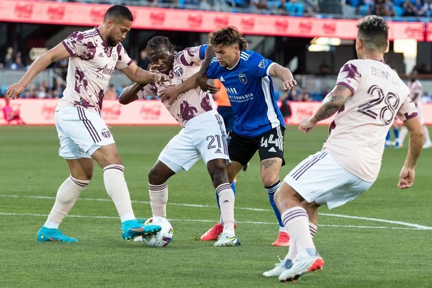 Jamiro Monteiro tallies twice as Quakes take down Timbers