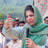 Mehbooba Mufti urges Amit Shah to view Yasin Malik's case through "humanitarian lens"