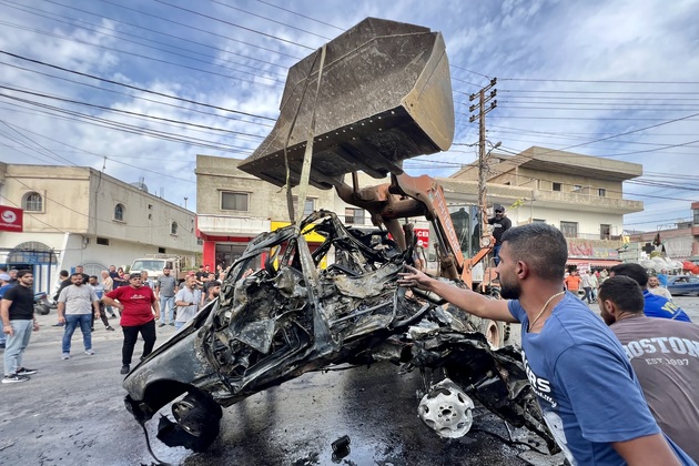 LEBANON-AL-DOUEIR-ISRAELI ATTACK