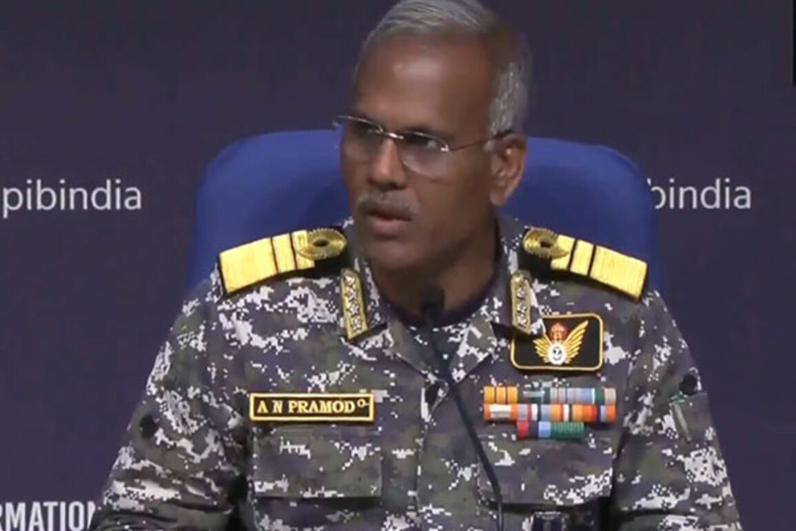 Overwhelming edge of Navy contributed towards Pakistan's urgent "requests for ceasefire" : Vice Admiral A N Pramod