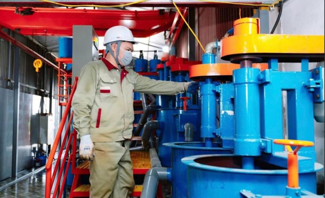 The pilot plant in Vietnam