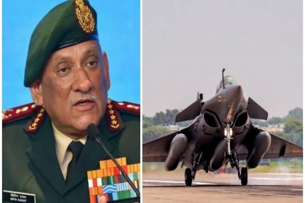 CDS Gen Bipin Rawat to fly in a French Rafale fighter