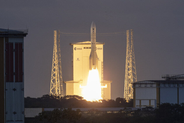 Ariane 6 successfully lifts off from French Guiana