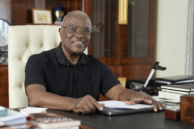 SAO TOME AND PRINCIPE-SAO TOME-PRESIDENT-INTERVIEW