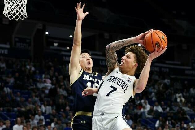 Penn State pulls away from Navy to remain unbeaten