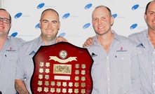  The team from Narrabri mine in New South Wales that won the 2018 Hunter Valley Underground mines rescue competition.