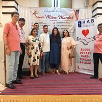 Tarun Mitra Mandal Unites Community Volunteers in a Large-Scale Blood Donation Drive Organised by HAB Pharma